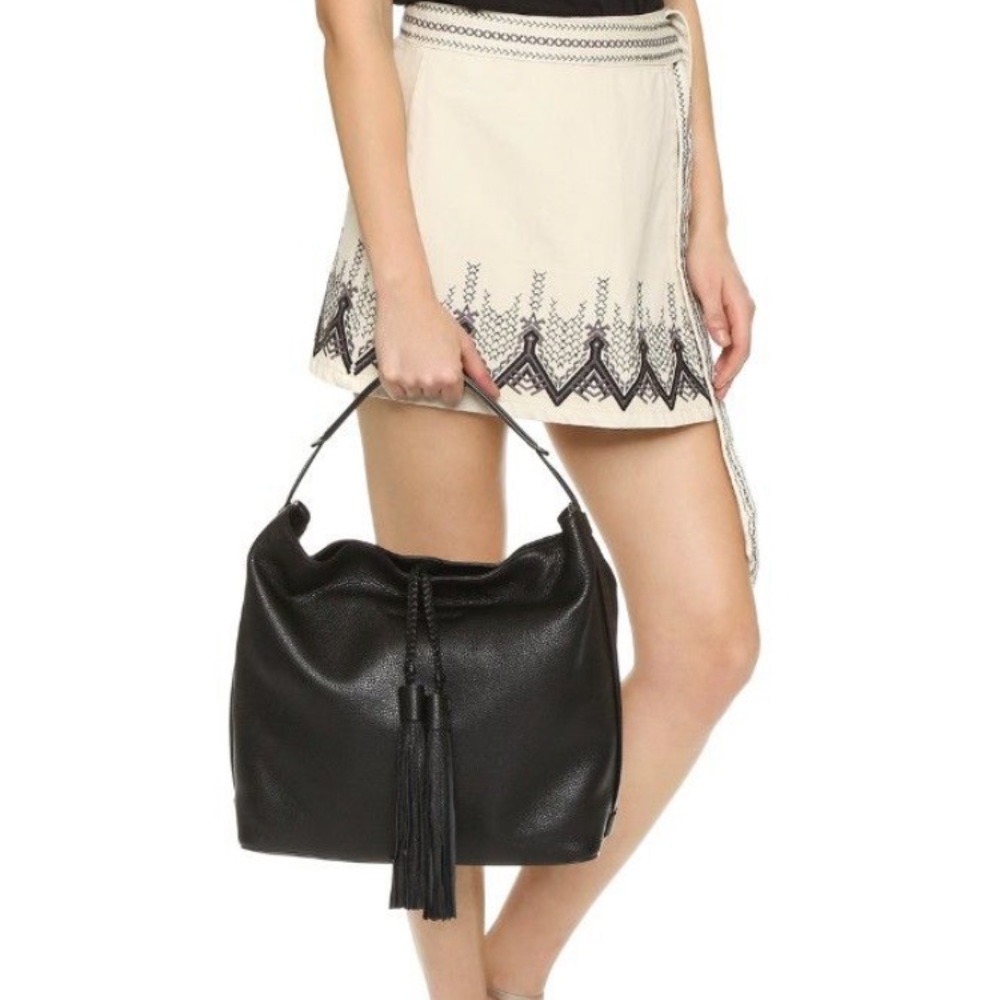 Rebecca Minkoff Black shoulder back isobel